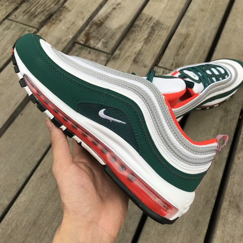 Authentic Nike Air Max 97 White-Green